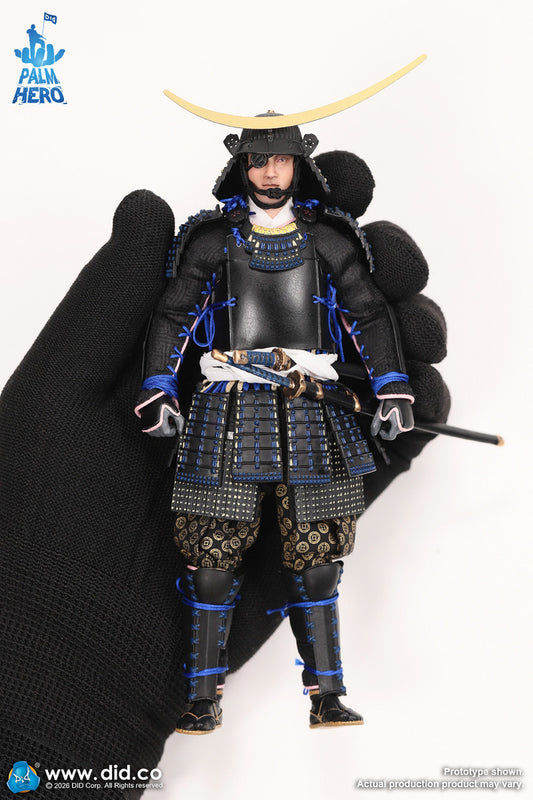 Pedido Figura Date Masamune - Palm Hero Japan Samurai Series 4 marca DID XJ80030 escala 1/12