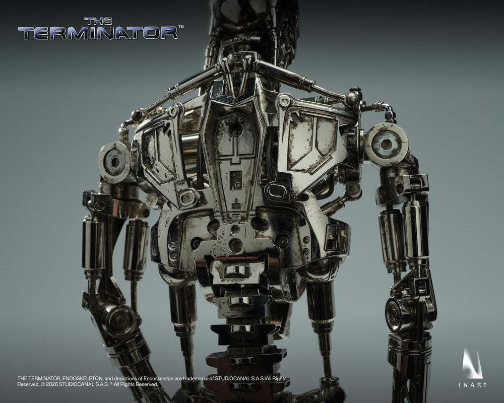 Preventa Figura T-800 Endoskeleton - The Terminator marca INART A036 Queen Studio escala 1/6