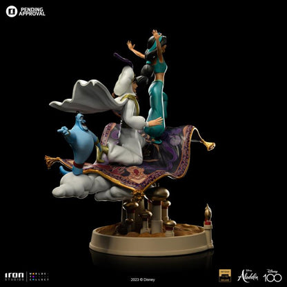 Preventa Estatua Aladdin y Jasmine (Deluxe) - Disney Classics (Disney 100th Anniversary) - Limited Edition marca Iron Studios escala de arte 1/10