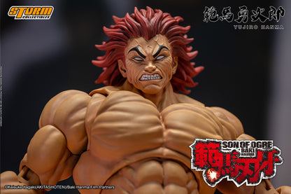 Preventa Figura Yujiro Hanma - Baki Hanma: Son of Ogre marca Storm Collectibles escala pequeña 1/12