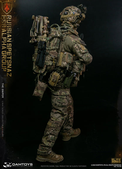 Preventa Figura The Sniper - Russian Spetsnaz FSB Alpha Group marca Damtoys 78100 escala 1/6
