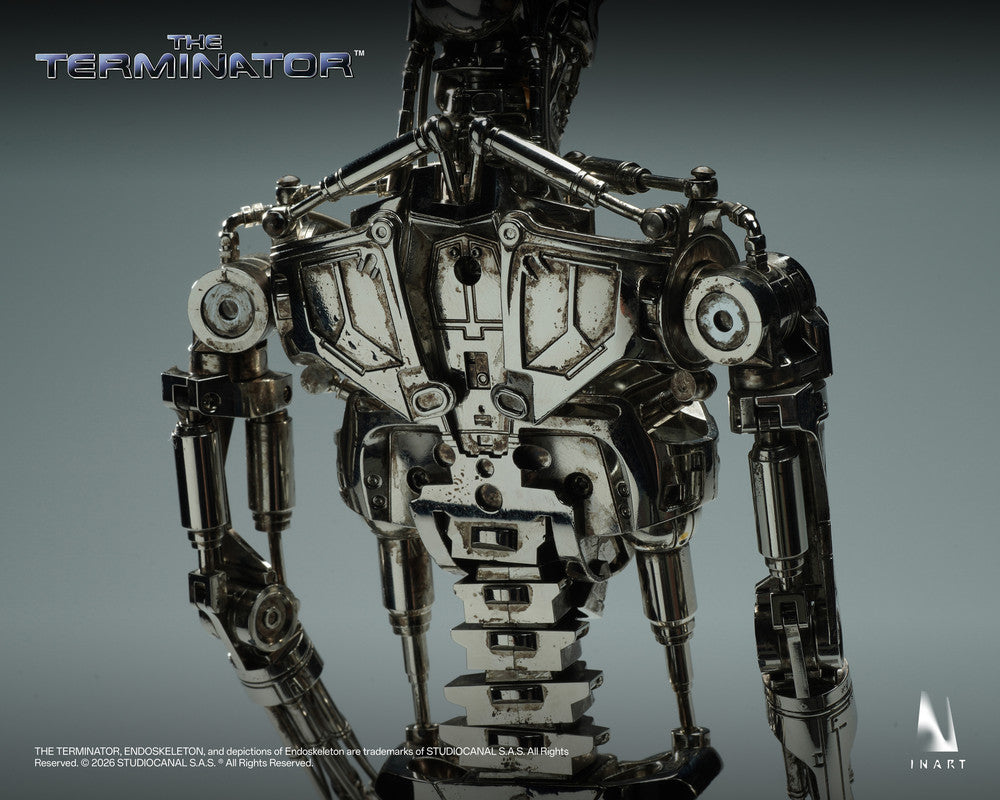 Preventa Figura T-800 Endoskeleton - The Terminator marca INART A036 Queen Studio escala 1/6