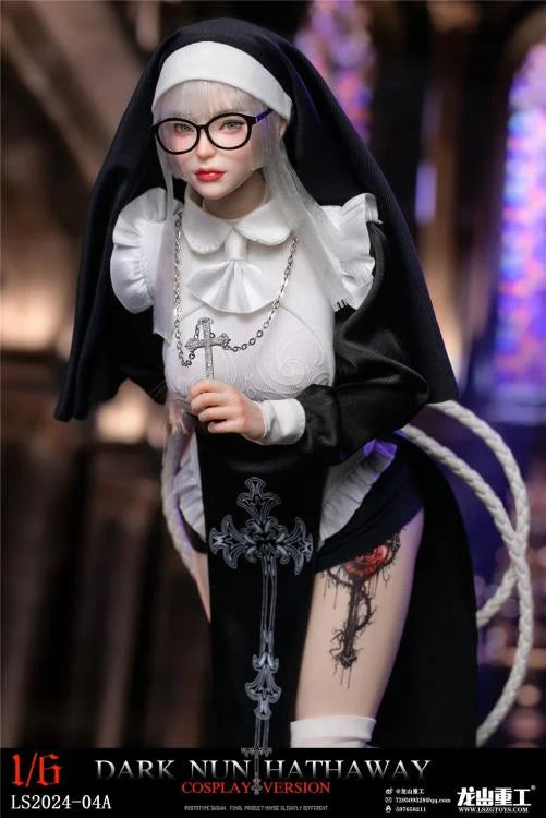 Preventa Figura Dark Nun Hathaway (Deluxe version) marca Long Shan Jin Shu LS2024-04C escala 1/6