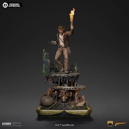 Preventa Estatua Indiana Jones (Deluxe) (Limited Edition) marca Iron Studios escala de arte 1/10