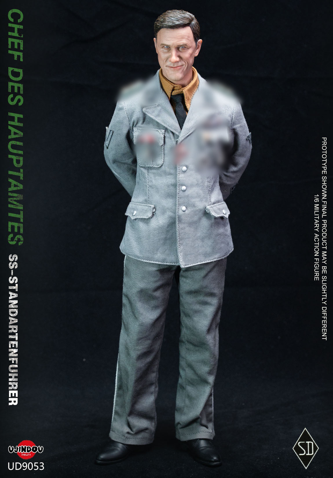 Preventa Figura Chef Des Hauptamtes - SS-Standartenfuhrer (Hans Landa, Inglourious Basterds) marca Ujindou UD9053 escala 1/6