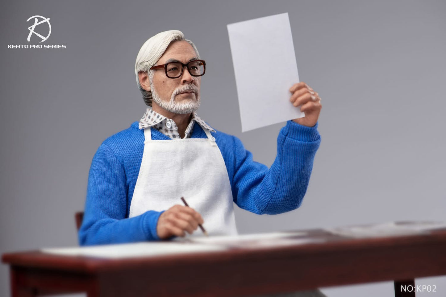 Preventa Figura Grandpa Who Loves Painting (set doble) - Kento Pro Series marca Kento KP02 escala 1/6