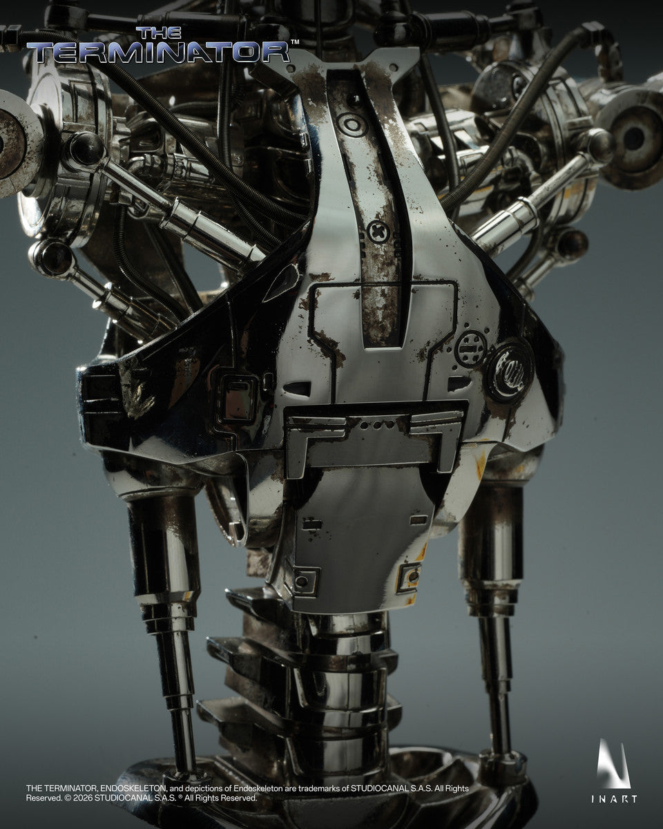 Preventa Figura T-800 Endoskeleton - The Terminator marca INART A036 Queen Studio escala 1/6