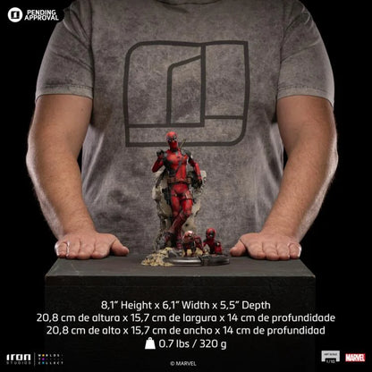 Preventa Estatua Deadpool - Deadpool & Wolverine - Limited Edition marca Iron Studios escala de arte 1/10