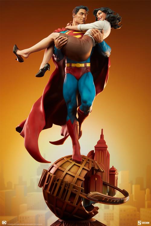 Pedido Estatua Superman & Lois Lane Diorama - DC Comics marca Sideshow Collectibles sin escala (55 cm)