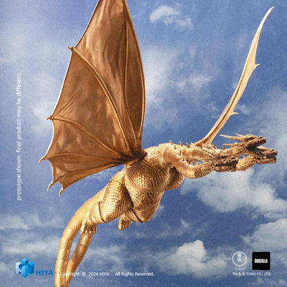 Preventa Figura King Ghidorah (PX Previews Exclusive) - Godzilla vs. King Ghidorah (1991) - Exquisite Basic marca HIYA EBG00 (33 cm)