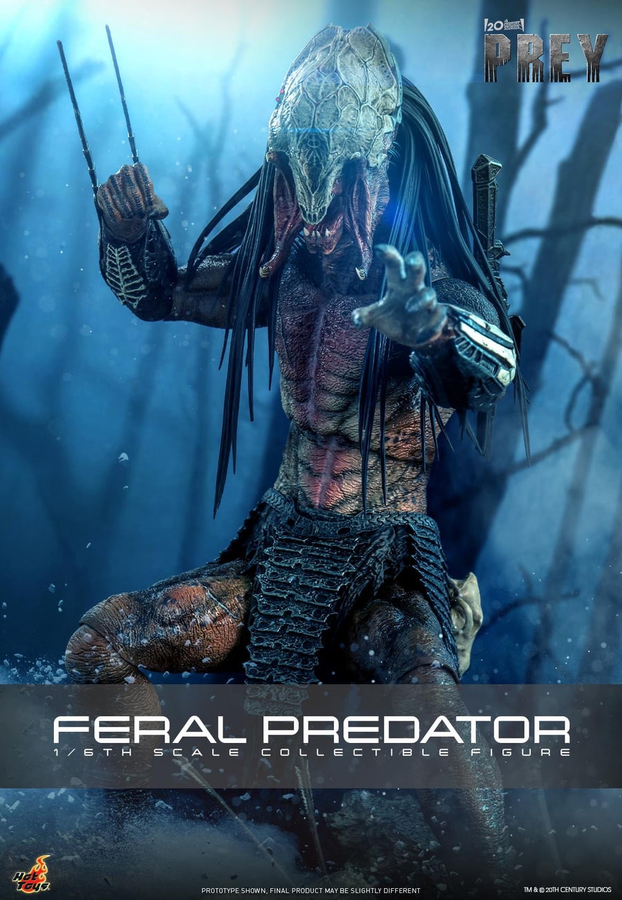Pedido Figura Feral Predator - Prey marca Hot Toys TMS114 escala 1/6