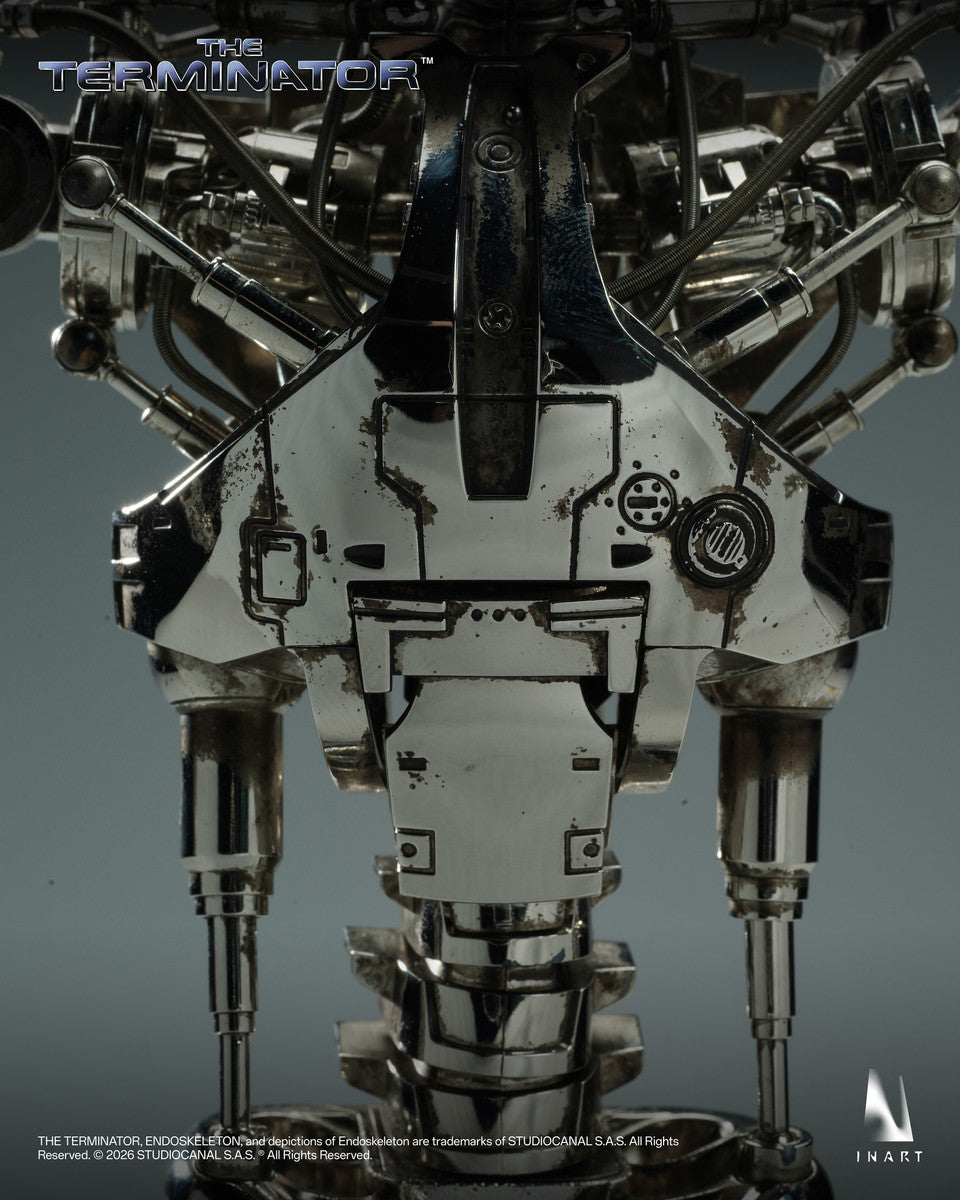 Preventa Figura T-800 Endoskeleton - The Terminator marca INART A036 Queen Studio escala 1/6