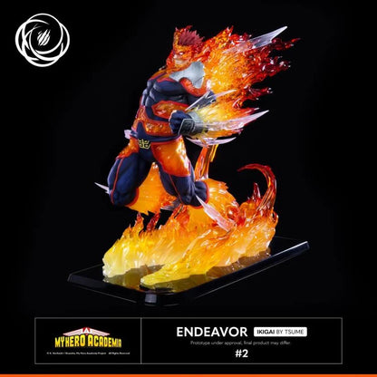 Preventa Estatua Endeavor (Limited Edition) - My Hero Academia Ikigai marca TSUME a escala 1/6 (34 cm)