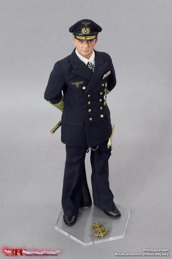 Preventa Figura Karl Dönitz - WWII German Großadmiral / Gran Almirante marca DID 3R GM654 escala 1/6