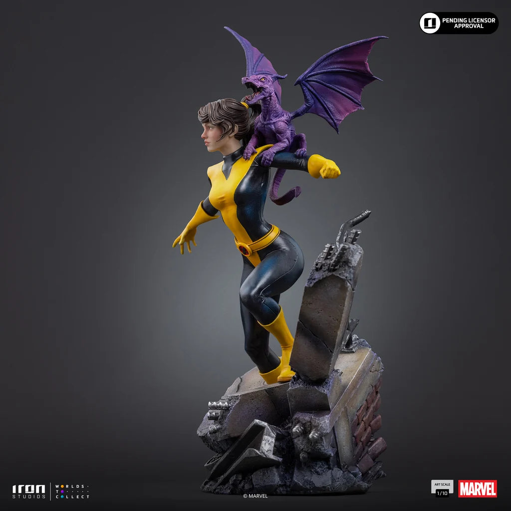Preventa Estatua Kitty Pryde & Lockheed - X-Men Comics - Battle Diorama Series marca Iron Studios escala de arte 1/10