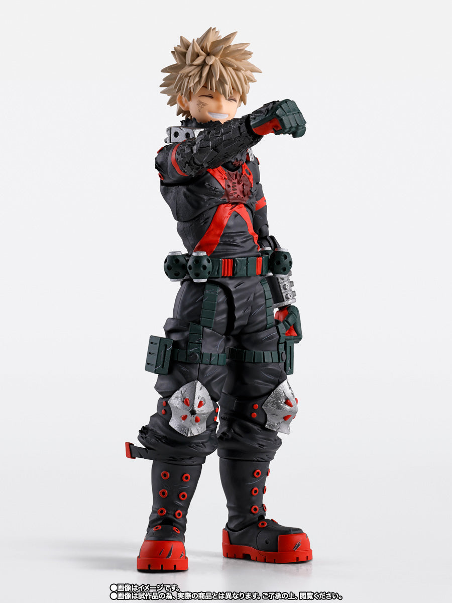 EN STOCK Figura Katsuki Bakugo (The Beginning) - My Hero Academia - S.H. Figuarts marca Bandai Namco escala 1/12