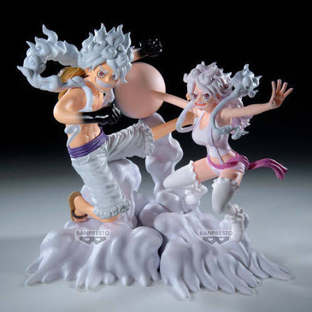 EN STOCK Estatua MONKEY D. LUFFY - SENKOZEKKEI - ONE PIECE - Banpresto marca Bandai Namco