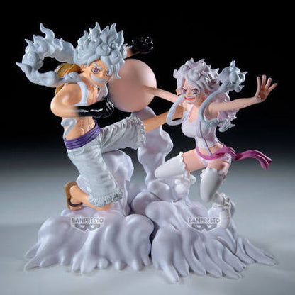 EN STOCK Estatua MONKEY D. LUFFY - SENKOZEKKEI - ONE PIECE - Banpresto marca Bandai Namco