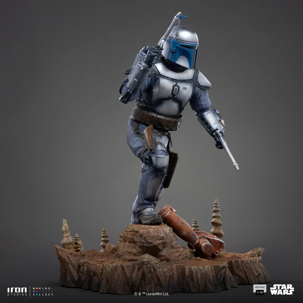 Preventa Estatua Jango Fett - Star Wars: Attack of the Clones marca Iron Studios escala de arte 1/10