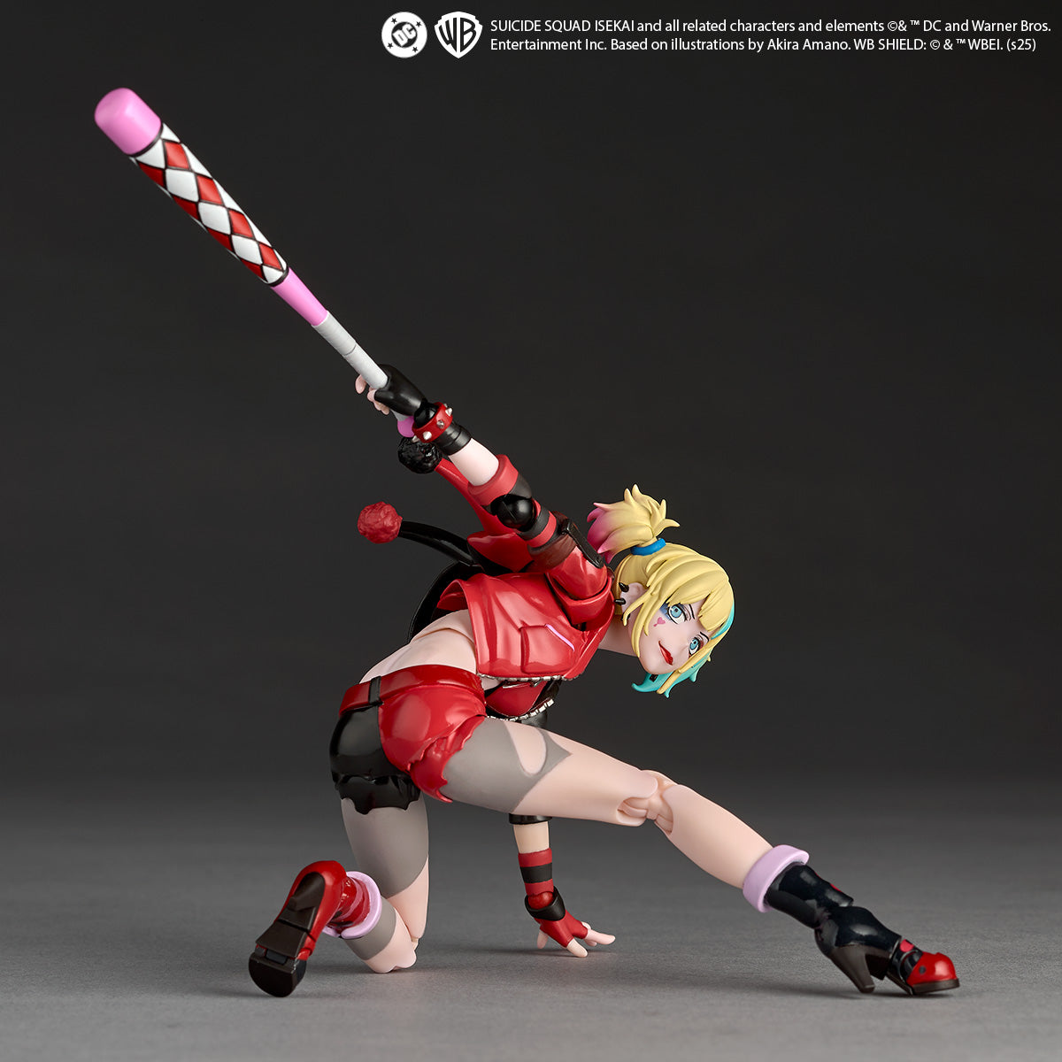 Pedido Figura Harley Quinn - Suicide Squad Isekai - Amazing Yamaguchi Revoltech marca Kaiyodo NR082 escala 1/12