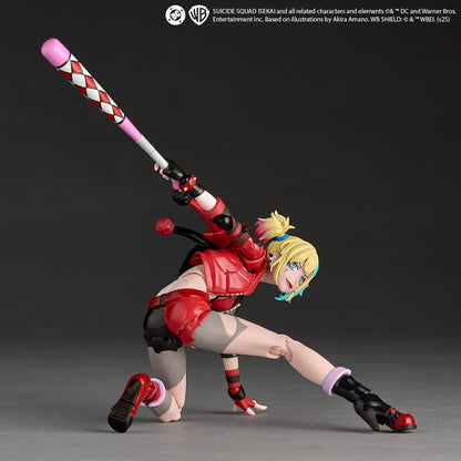 Pedido Figura Harley Quinn - Suicide Squad Isekai - Amazing Yamaguchi Revoltech marca Kaiyodo NR082 escala 1/12