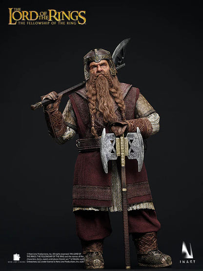 Preventa Figura GIMLI (Cabello enraizado) - The Lord of the Rings: The Fellowship of the Ring marca INART A033 Queen Studio escala 1/6
