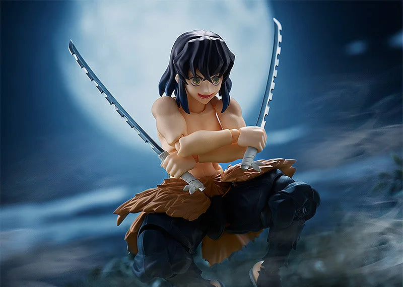 Pedido Figura Inosuke Hashibira - Demon Slayer - Figma No.533 marca Max Factory escala 1/12