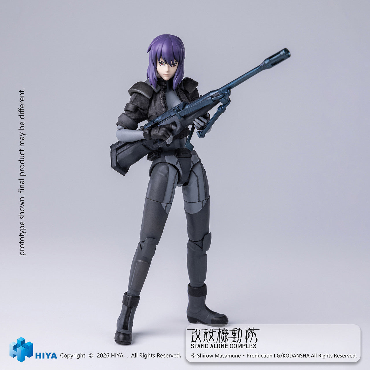 Preventa Figura Kusanagi Motoko (Battle Suit Version) - Ghost in the Shell: Stand Alone Complex - Exquisite Super Series marca HIYA ESG0203 escala 1/12