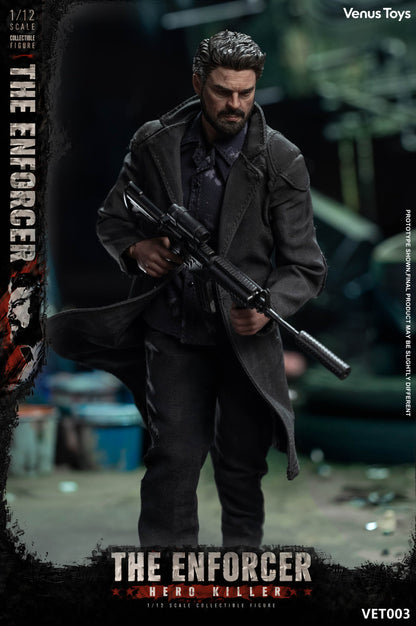 Preventa Figura The Enforcer marca Venus Toys VET003 escala 1/12