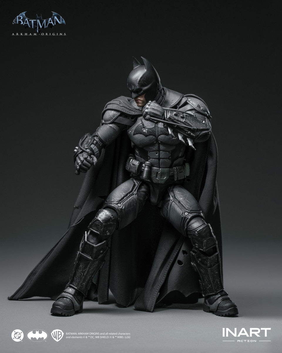 Preventa Figura BATMAN (Battle Damaged version) - Batman Arkham Origins marca INART G0007 escala 1/12