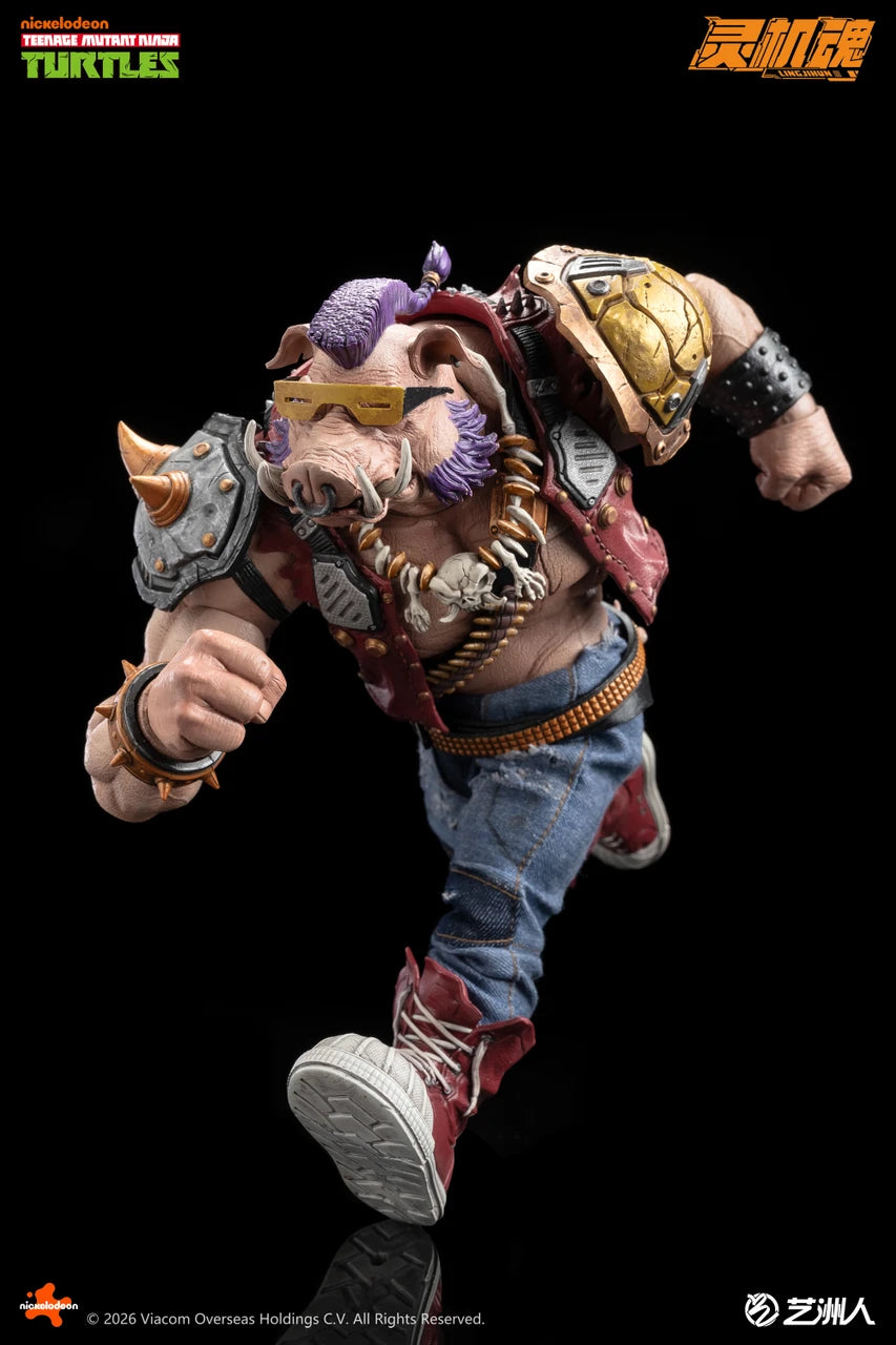 Preventa Figura Bebop - TMNT marca LINGJIHUN LJ004B escala 1/12