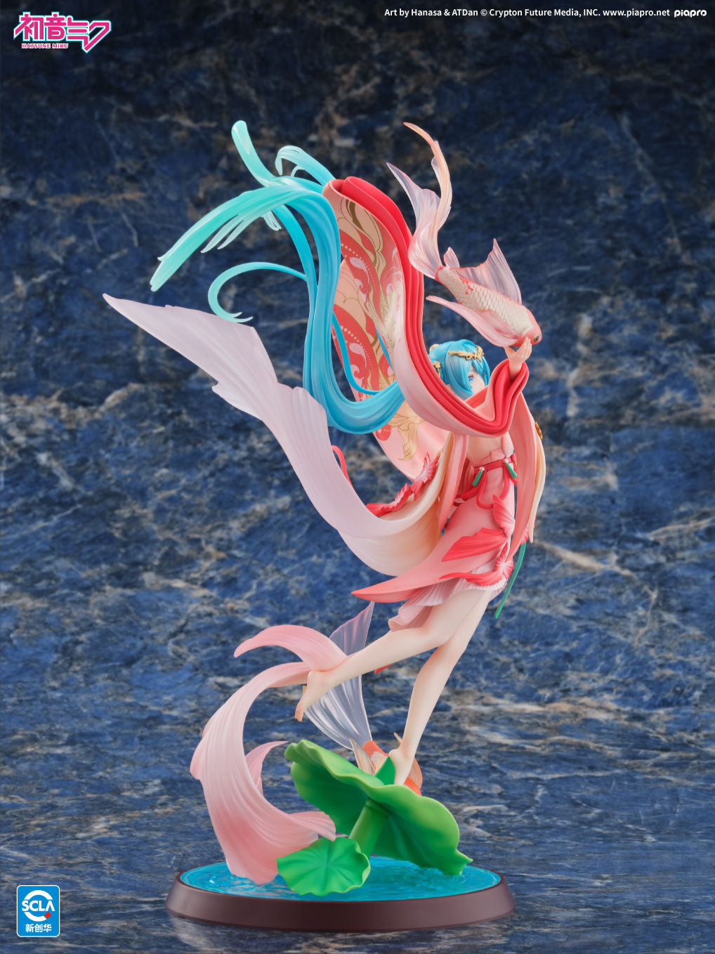 Preventa Estatua Hatsune Miku (Goldfish version) - Vocaloid marca Kaiyodo escala 1/7