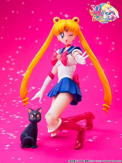 EN STOCK Figura SAILOR MOON - Sailor Moon (Crystal Star Compact Edition) - S.H.Figuarts marca Bandai Namco escala 1/12