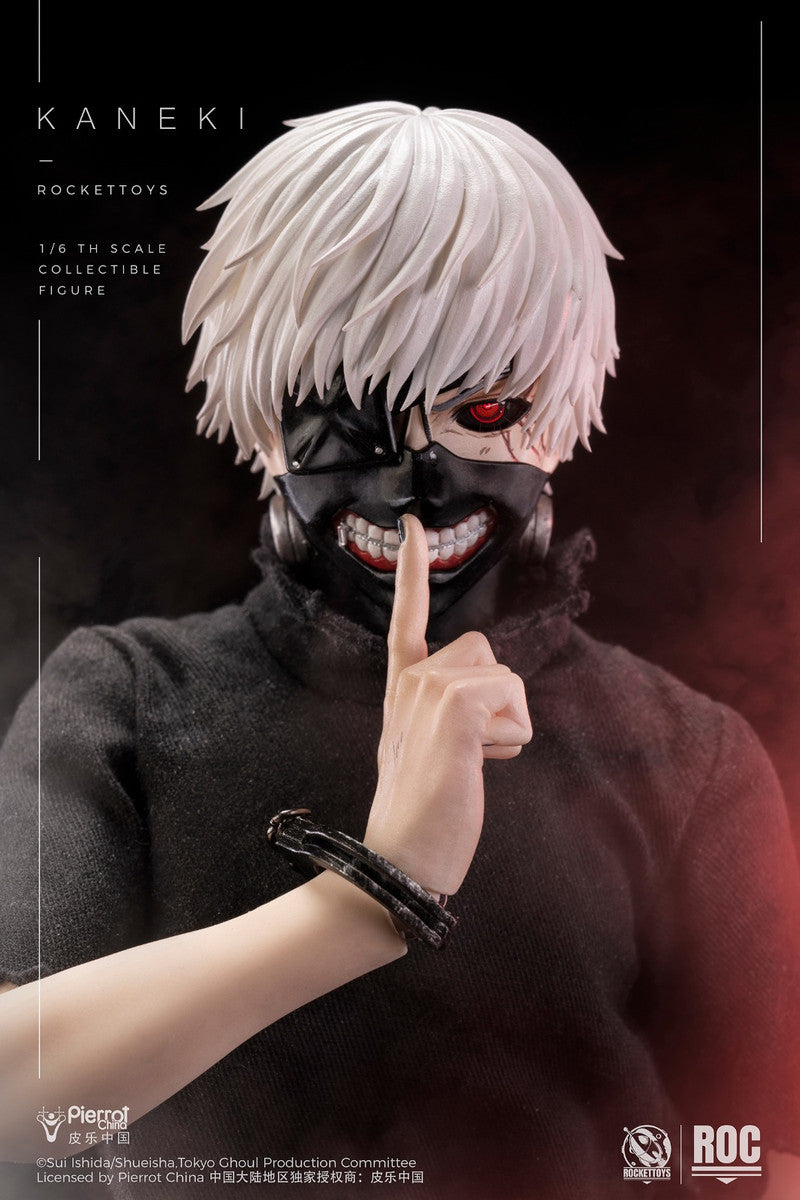 Preventa Figura KANEKI (Awakening Version) - Tokyo Ghoul marca Rocket Toys ROC-024 escala 1/6
