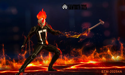 Preventa Figura Flame Head Knight marca Sawtooth STM-20254A escala 1/12
