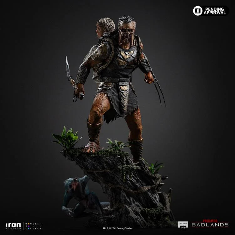 Preventa Estatua Predator Dek & Thia - Predator: Badlands  - Limited Edition marca Iron Studios escala de arte 1/10