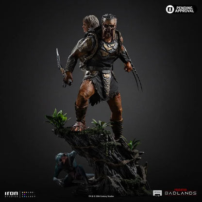 Preventa Estatua Predator Dek & Thia - Predator: Badlands  - Limited Edition marca Iron Studios escala de arte 1/10