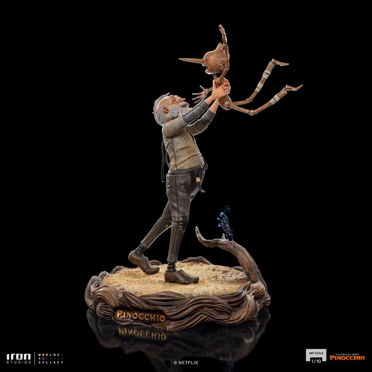 Preventa Estatua Geppetto & Pinocchio Deluxe - Pinocchio (2022) - Limited Edition marca Iron Studios escala de arte 1/10