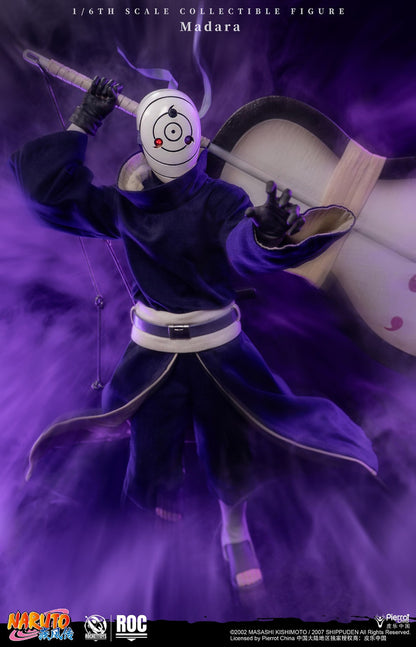 Preventa Figura Madara Uchiha (White Mask Version) - Naruto Shippuden marca Rocket Toys ROC-021 escala 1/6
