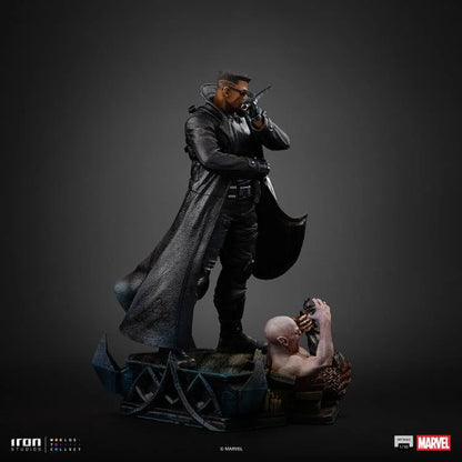 Preventa Estatua Marvel Comics Blade marca Iron Studios escala de arte 1/10