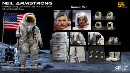 Preventa Figura Astronauta Neil Armstrong (Normal version) marca Star Ace Toys SA0141 NX escala 1/6