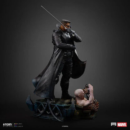 Preventa Estatua Marvel Comics Blade marca Iron Studios escala de arte 1/10