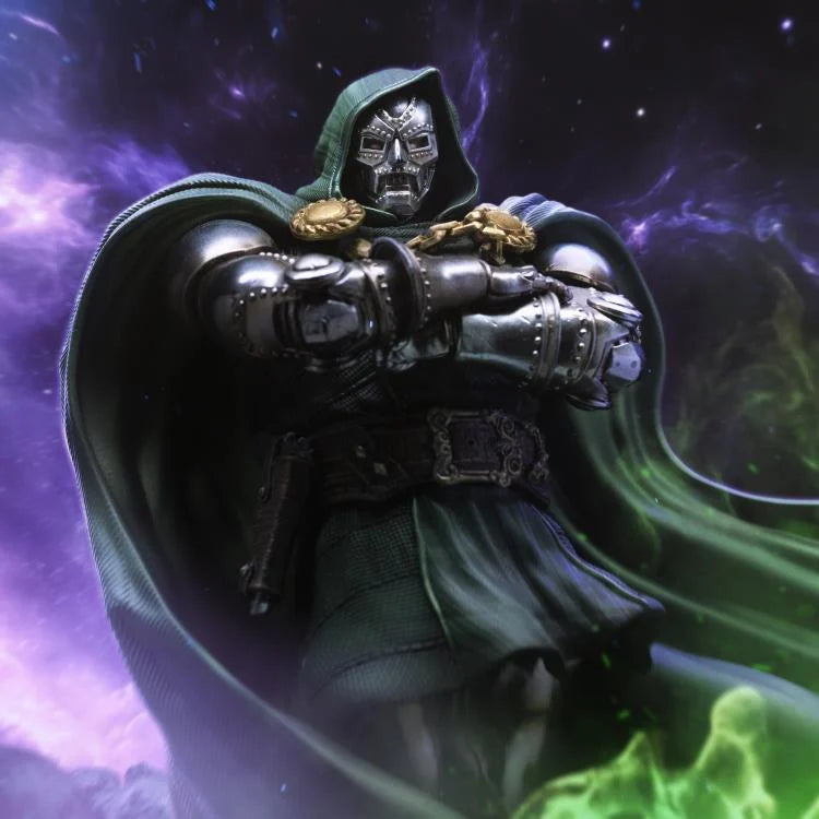Preventa Estatua Doctor Doom - The Infinity Gauntlet - Battle Diorama Series marca Iron Studios escala de arte 1/10