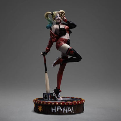 Preventa Estatua Harley Quinn - Gotham City Sirens - Limited Edition marca Iron Studios escala de arte 1/10