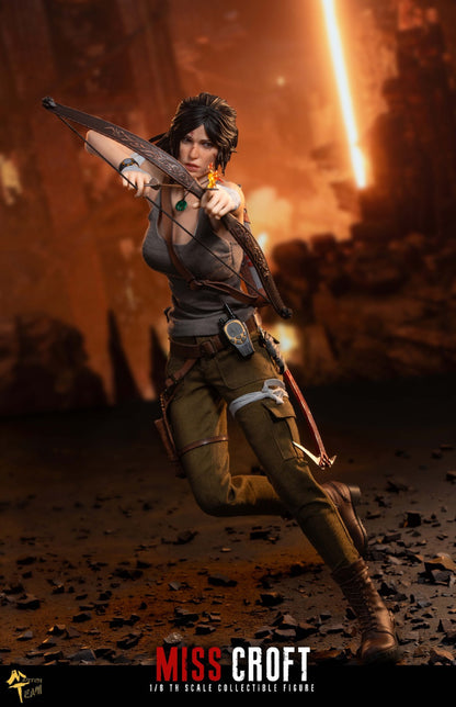 Preventa Figura Miss-Croft (Set con 2 cabezas) marca MTToys MTT022 escala 1/6