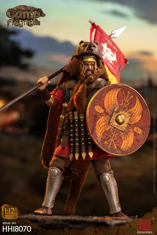 Pedido Figura Rome Camp Flagman - Imperial Legion marca HHModel HH18070 escala pequeña 1/12