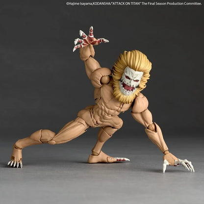 Preventa Figura Jaw Titan - Attack on Titan / Shingeki no Kyojin - Amazing Yamaguchi Revoltech marca Kaiyodo NR102 (12.5 cm)