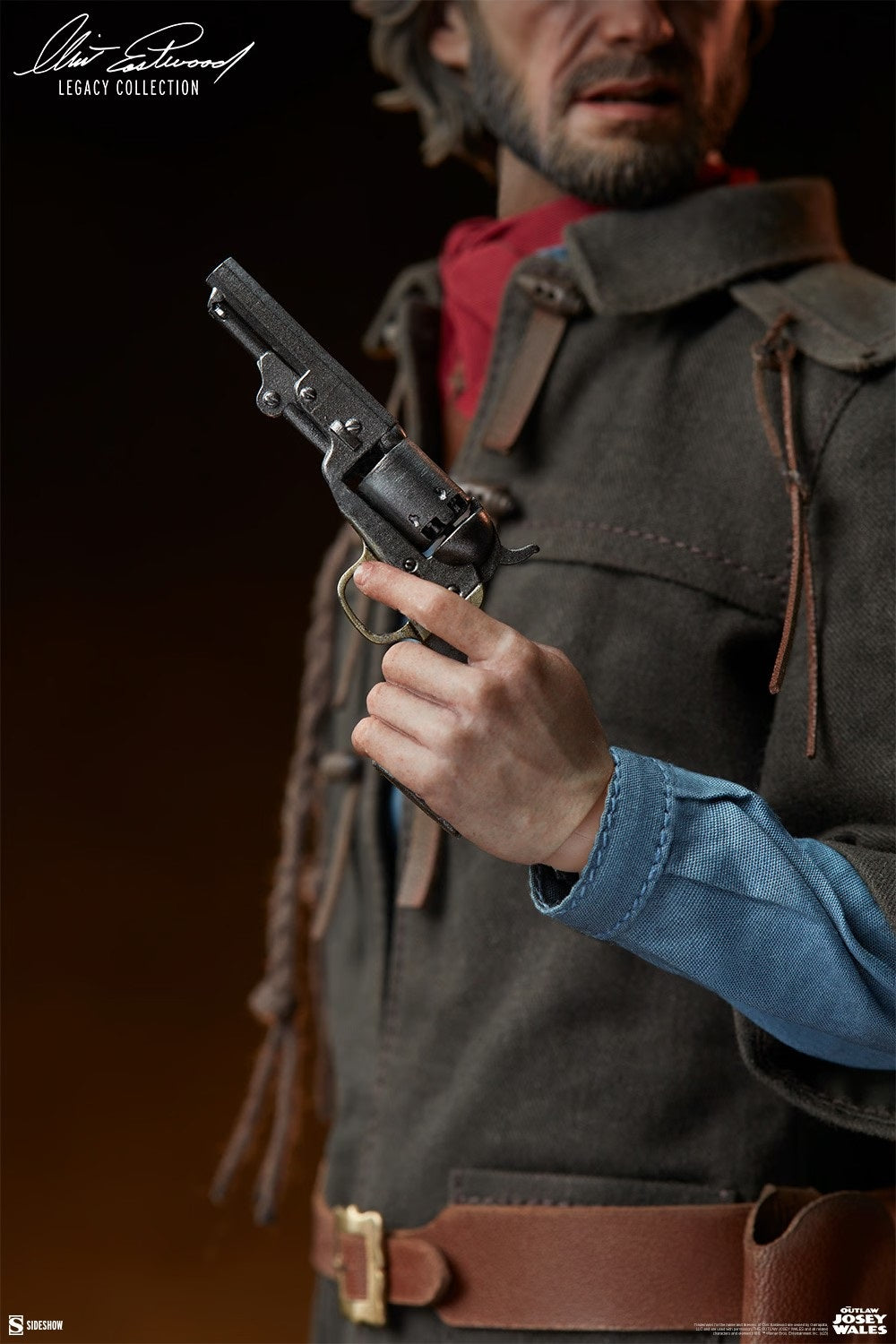 Preventa Figura Josey Wales - The Outlaw Josey Wales marca Sideshow 100454 escala 1/6 (relanzamiento)