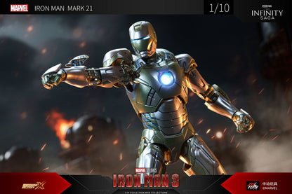 Pedido Figura Iron Man 3 Mark 21 marca ZD Toys escala 1/10 (18 cm)