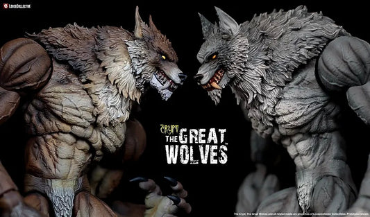 Preventa Figuras The Great Wolves (2 versiones) - The Crypt marca LooseCollector escala pequeña 1/12